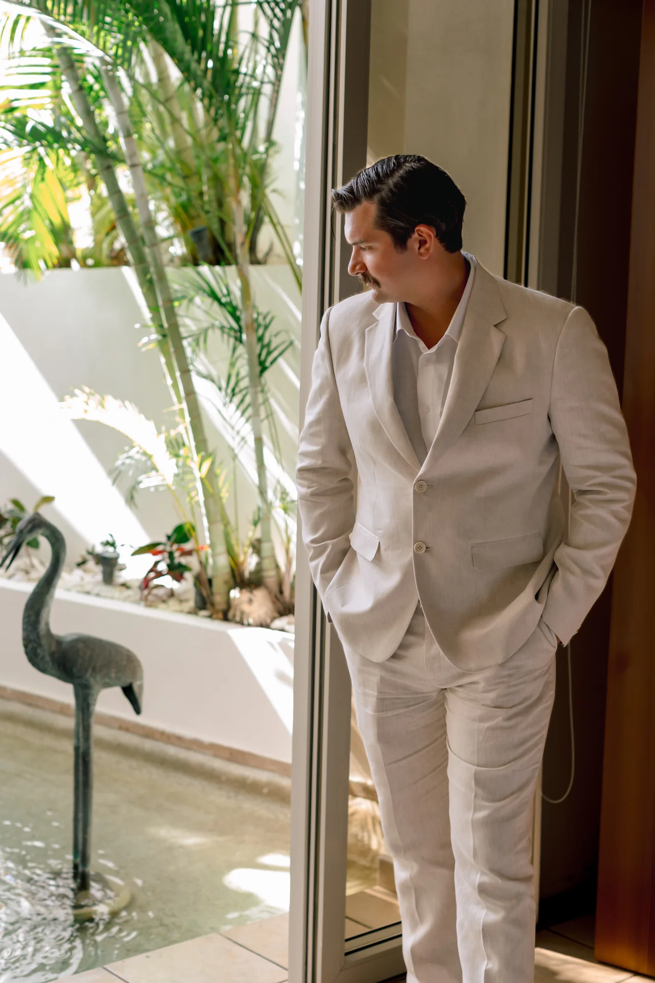 Beach wedding ceremony photographed in Puerto Vallarta, Mexico