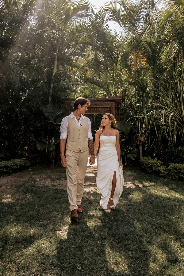 Boda en la playa en Don Pedro's Palapa, Sayulita, Nayarit, México
