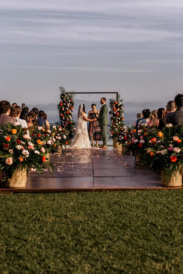 Luxurious Wedding dress Galia Lahav Punta Mita Mexico