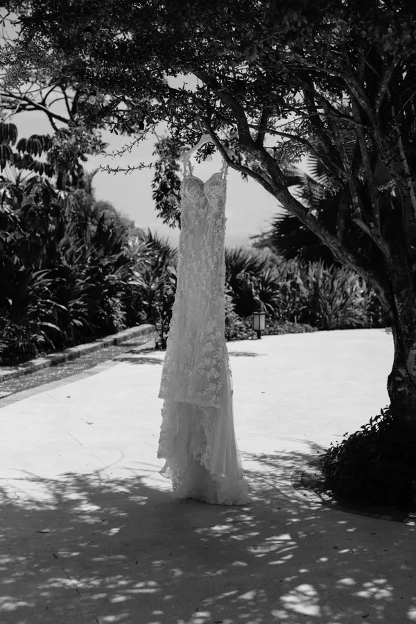 Luxurious Wedding dress Galia Lahav Punta Mita Mexico