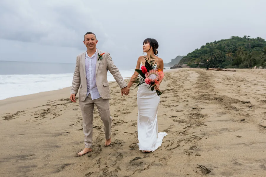 Luxurious Wedding dress Galia Lahav Sayulita Mexico