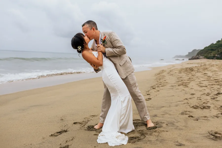 Luxurious Wedding dress Galia Lahav Sayulita Mexico