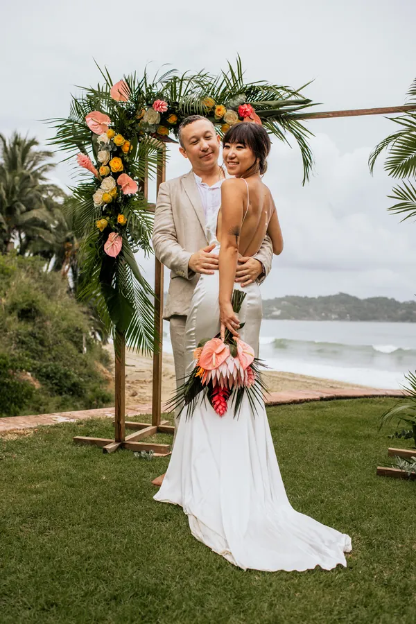 Luxurious Wedding dress Galia Lahav Sayulita Mexico