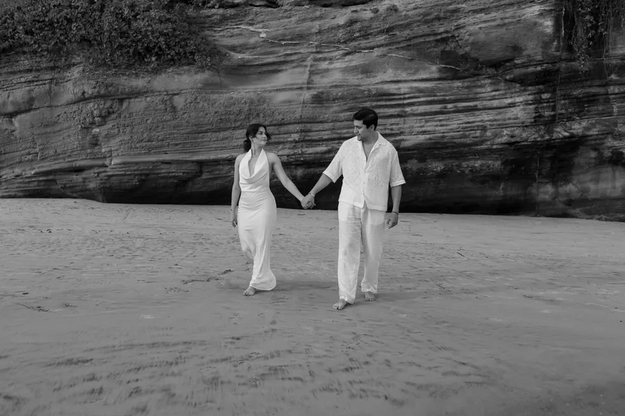 Couples photoshoot on the beach in Puerto Vallarta, Mexico
