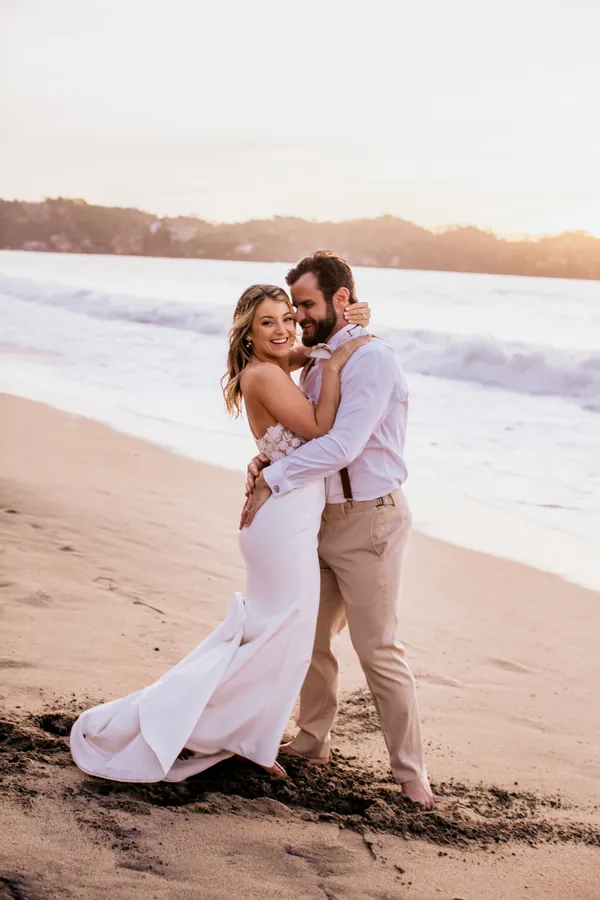 Boda frente al mar en Flor de Playa, Sayulita, Nayarit, México