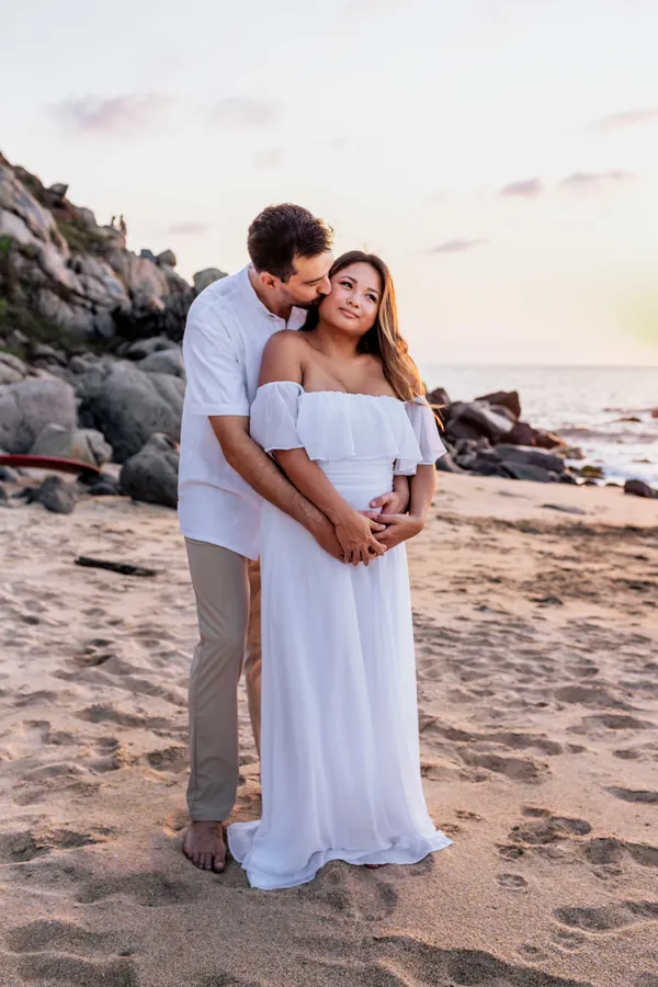 Couples photoshoot on the beach in Puerto Vallarta, Mexico