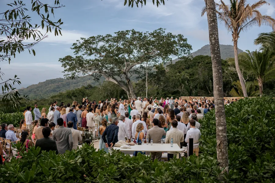 Luxury destination wedding decoration at Papelillo in Punta Mita, Mexico