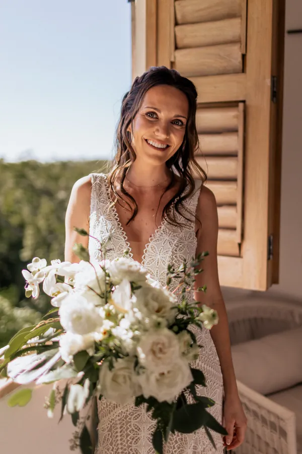 Bride Getting Ready Villa Valentin Sayulita