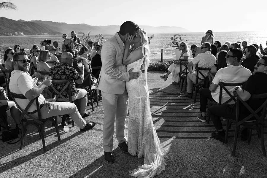 Clifftop wedding at Casa Karma in Puerto Vallarta, Jalisco, Mexico