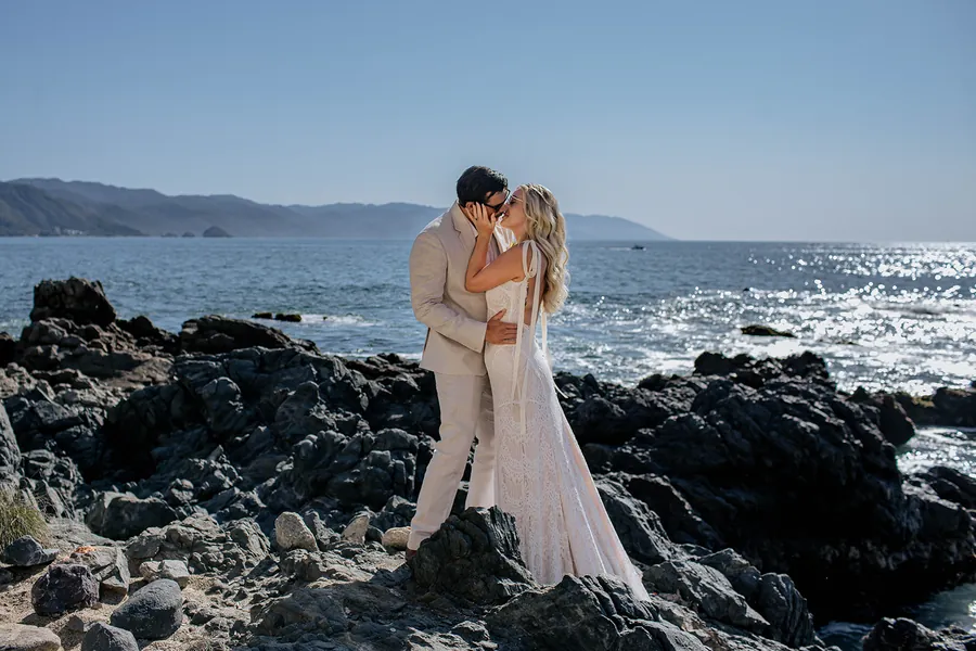 Clifftop wedding at Casa Karma in Puerto Vallarta, Jalisco, Mexico