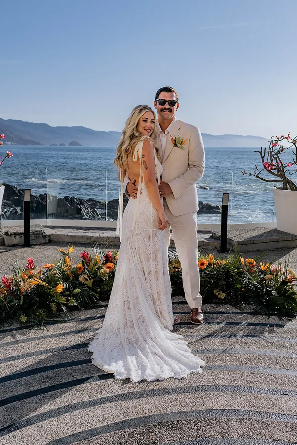 Clifftop wedding at Casa Karma in Puerto Vallarta, Jalisco, Mexico