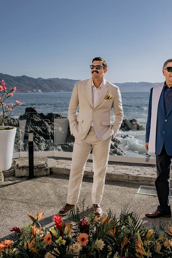 Clifftop wedding at Casa Karma in Puerto Vallarta, Jalisco, Mexico