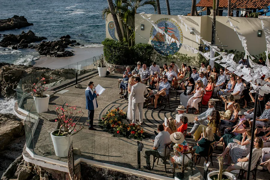 Clifftop wedding at Casa Karma in Puerto Vallarta, Jalisco, Mexico