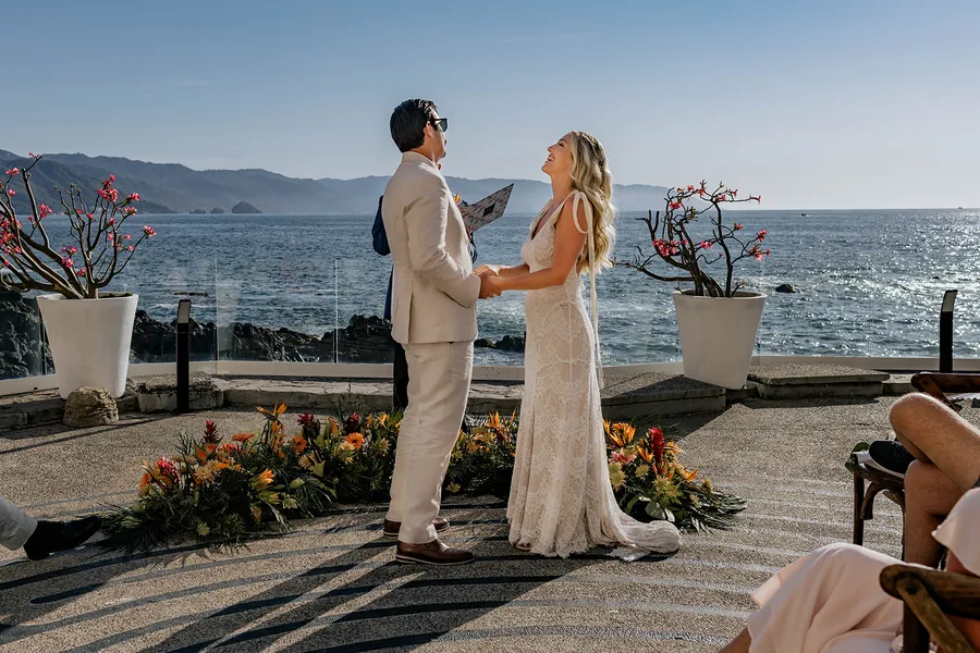Clifftop wedding at Casa Karma in Puerto Vallarta, Jalisco, Mexico