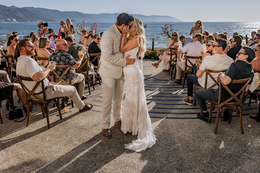 Clifftop wedding at Casa Karma in Puerto Vallarta, Jalisco, Mexico