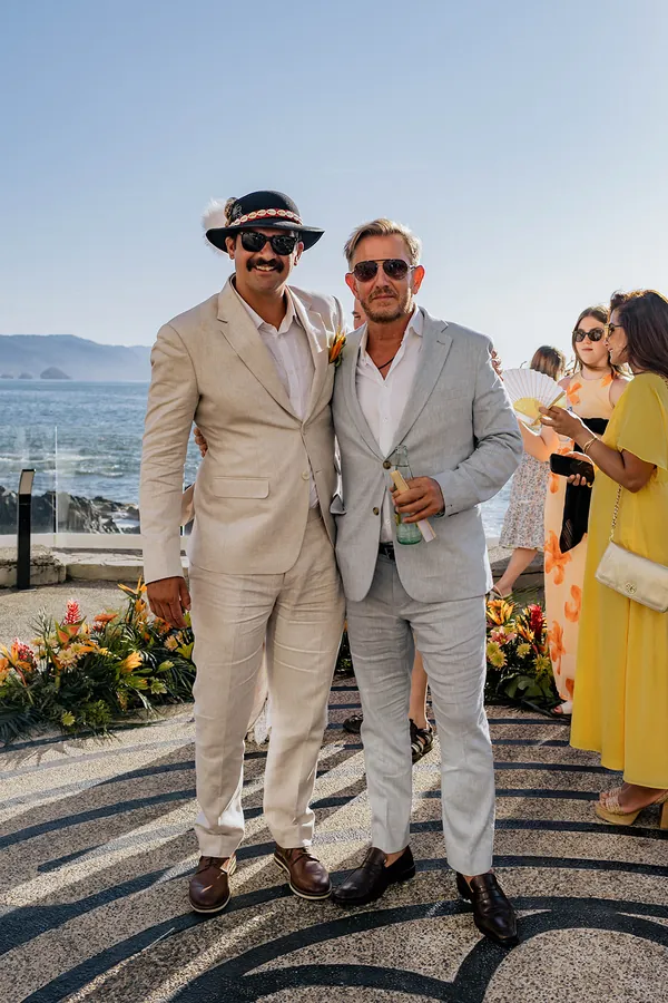 Clifftop wedding at Casa Karma in Puerto Vallarta, Jalisco, Mexico